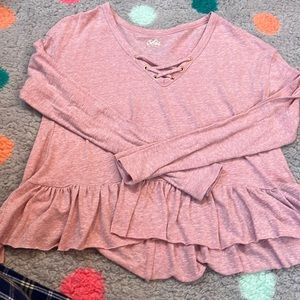 Justice Girls Long Sleeve Top